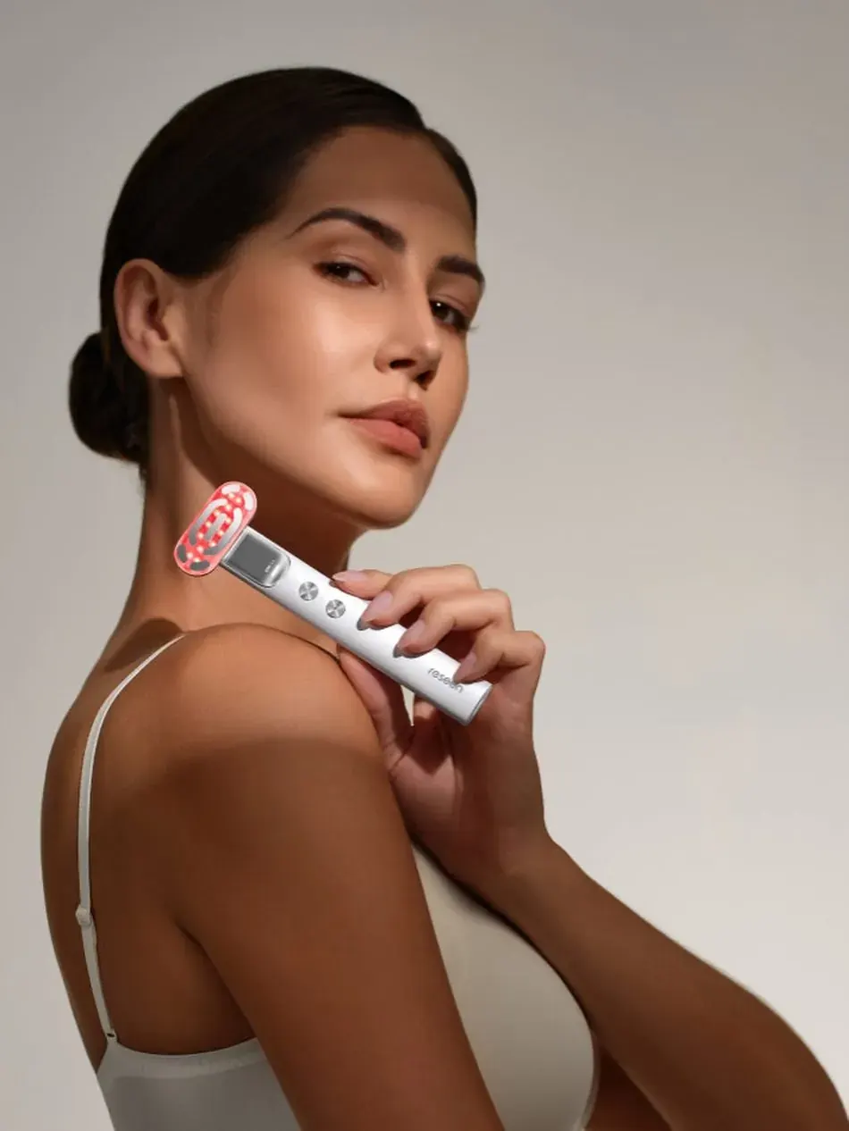 Giovanna em campanha de beleza Ressen